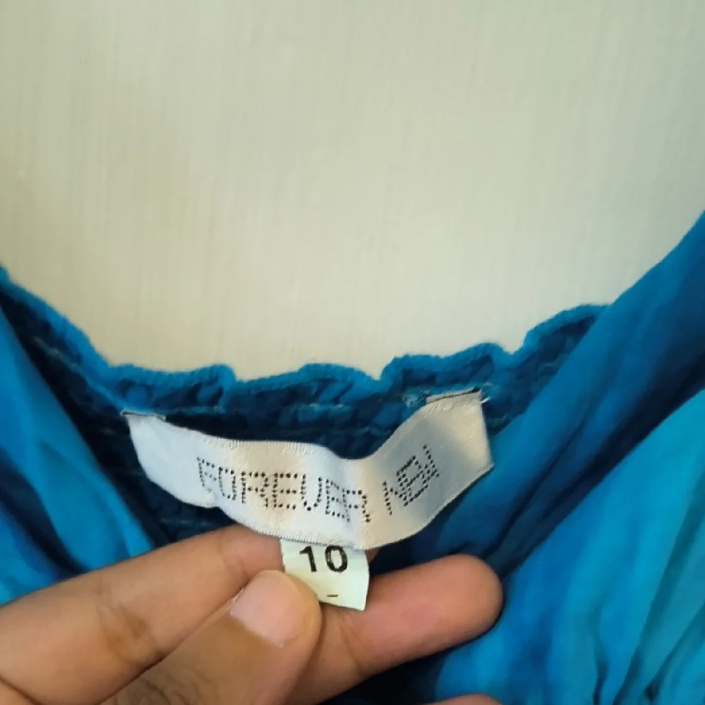 Forever New | Blue and Purple Mini Dress - Picture 2 of 3